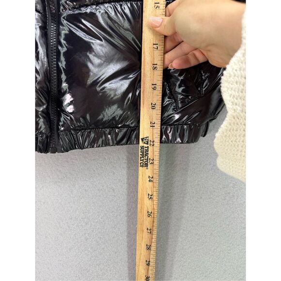 Members Only x Space Jam High Shine Puffer Jacket - Black Size M - Picture 10 of 10